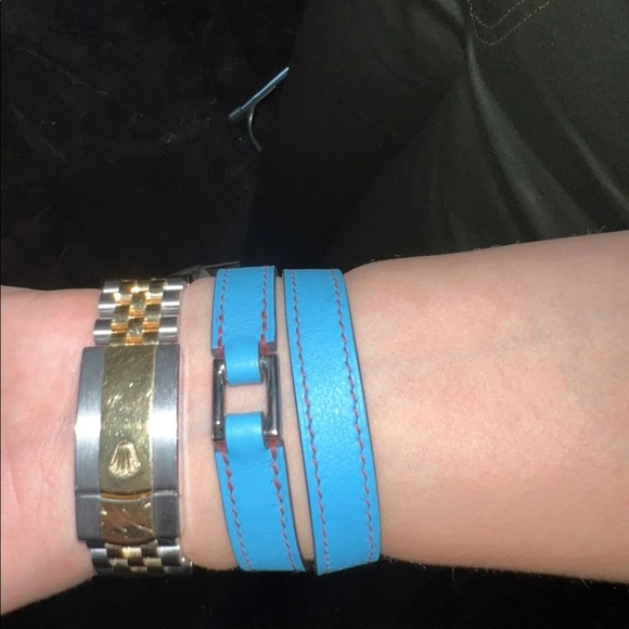 Hermes Blue Bracelet - Picture 4 of 9
